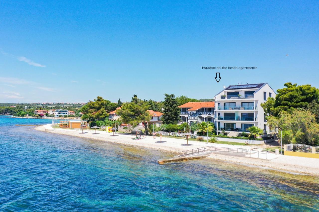 Paradise On The Beach Apartments Bibinje Exterior foto